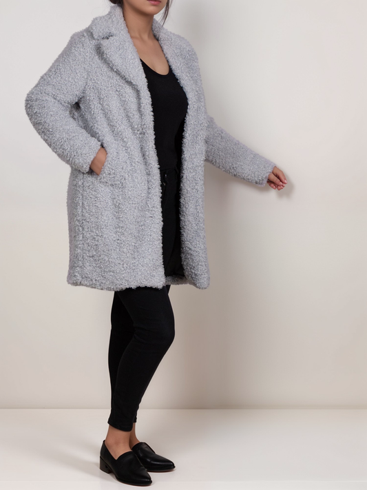 Recycled Boucle Coat | 