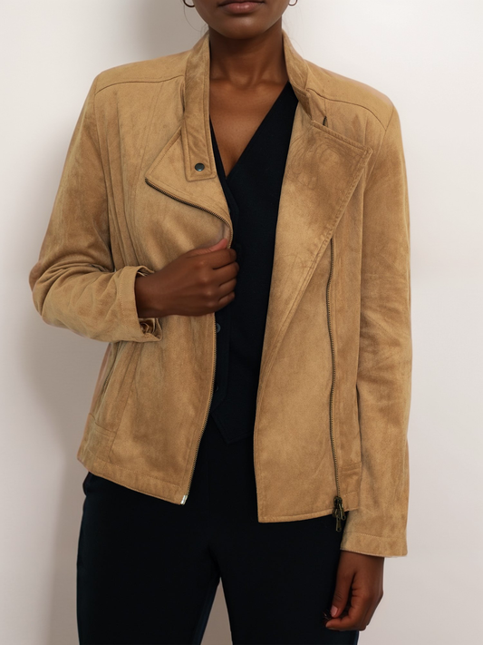 Vegan Suede Jacket | 