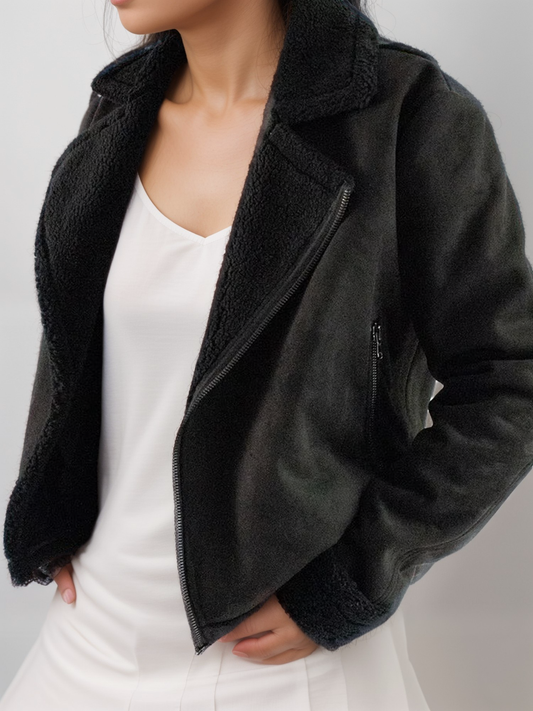 Recycled Vegan Shearling Aviator | 