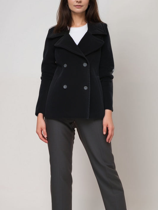 Manteau de luxe en laine végétalienne | 