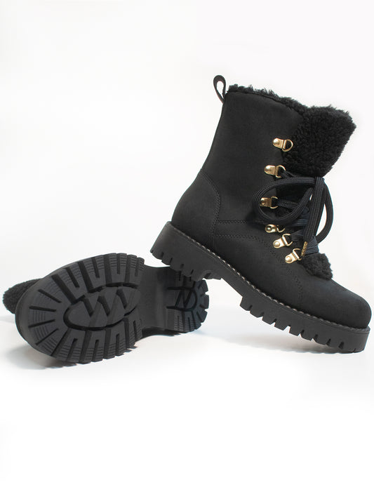 Recycled Vegan Shearling Boots | Vegan Women's Shoes