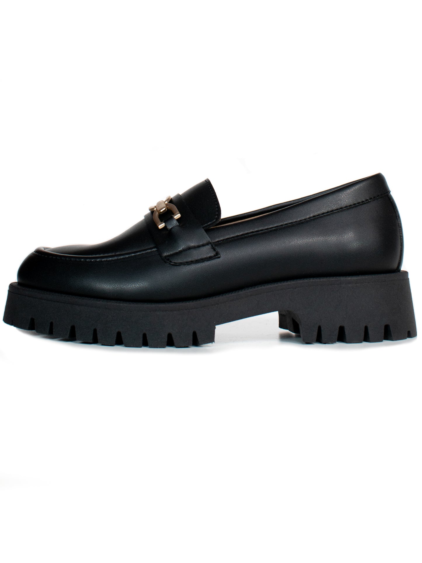Loafers met trackzool 